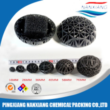 Aquariums Bio Ball Filter Plastic Pp Pvc Cooling Tower Fill Packing Media Round And Rectangle Cooling Tower PVC